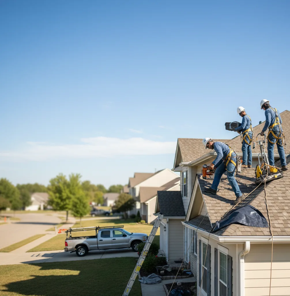 Roof Repair in Hesston